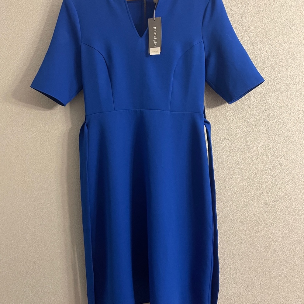 Principles Royal Blue Midi Dress